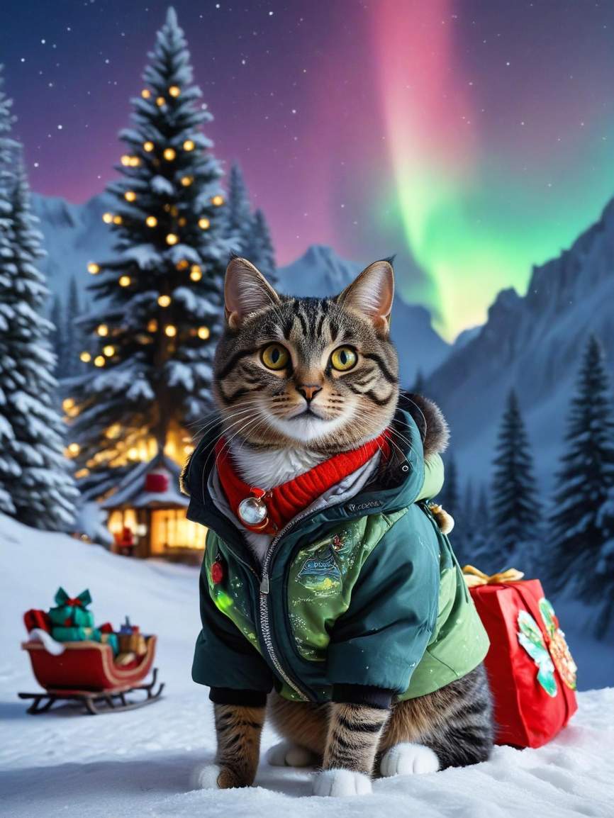 Aurora pet costume template