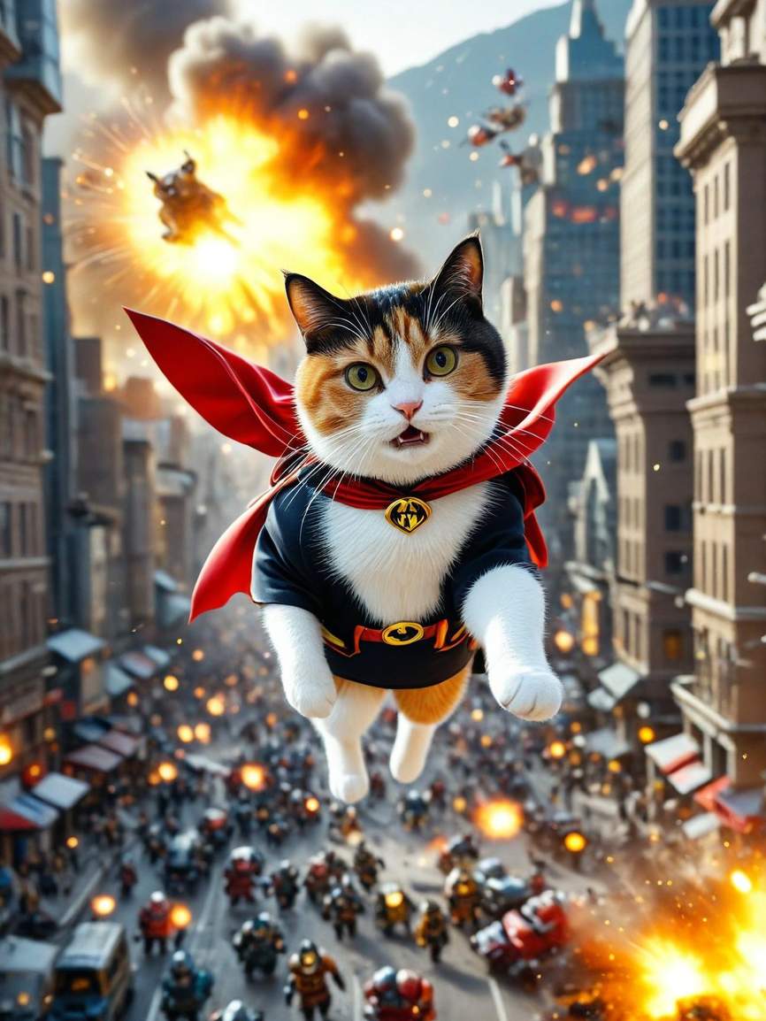 Mini Hero pet costume template